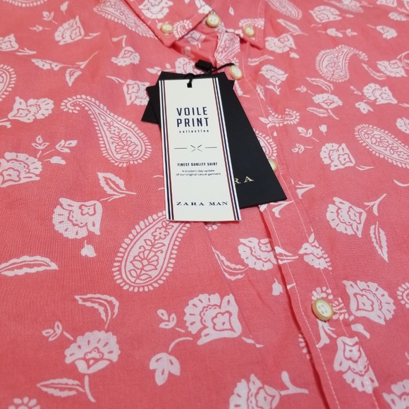 Zara Man Button Shirt - Picture 5 of 7